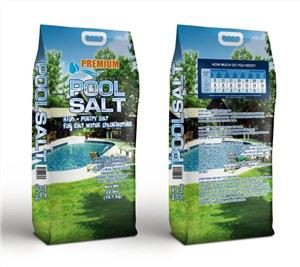 Штампана врећа соли од 10 кг са белом пластичном ручком